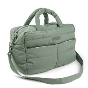 Sac à langer vert matelassé - BBANDCO