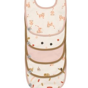 Lot 5 bavoirs - Chat - LASSIG