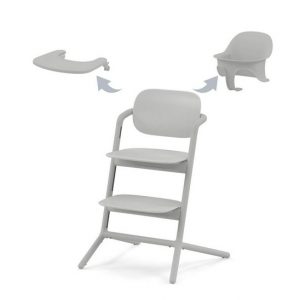 Chaise haute LEMO 3in1 Grise - CYBEX