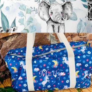 Sac à langer personnalisé - JU CREATION