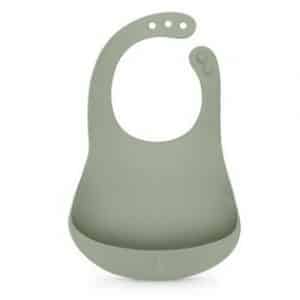 Bavoir en silicone - vert - BEABA 