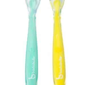 Lot 2 cuillères silicone - BADABULLE