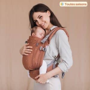 Porte bébé ONE - Camel - LOVE AND CARRY 