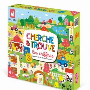 Cherche et trouve les chiffre - JANOD