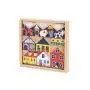 Set de 34 cubes en bois Campagne - Cross Roads - JANOD