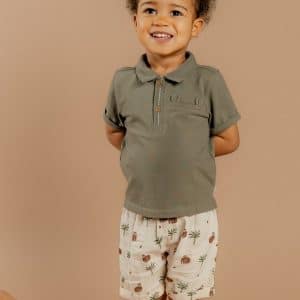 Polo vert + short - NOUKIES